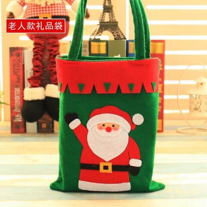 Candy Tote Gift Bag for Christmas Decorations
