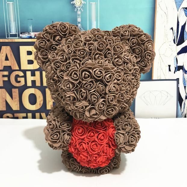 Wholesale Stand Rose Teddy Bear Lovely Gift