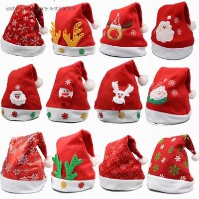 Wholesale Christmas Ornaments Decoration 2019 Christmas Hats for Christmas Carnival Party