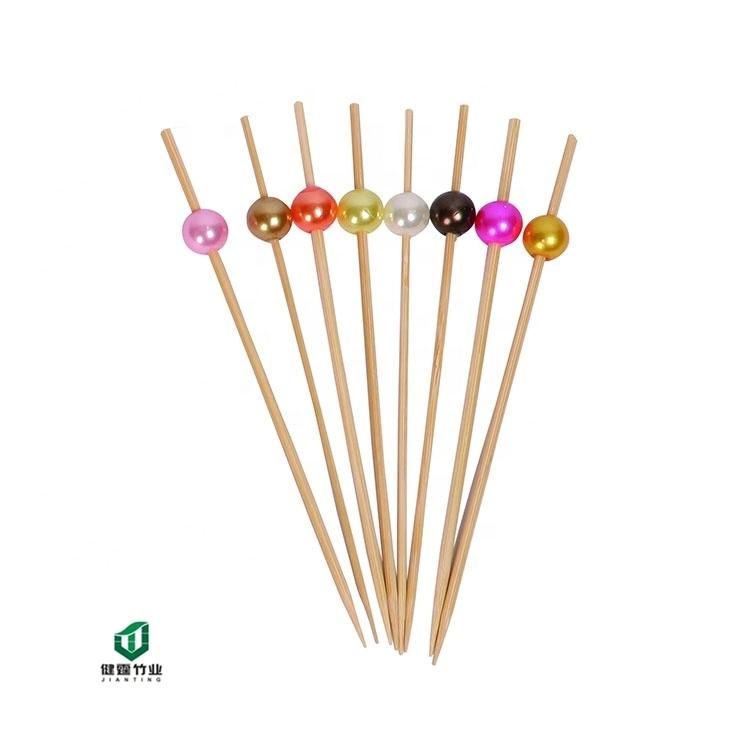 Disposable Snack Food Picking Pearl Shape Pick