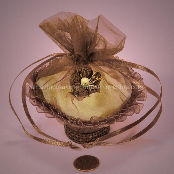 Excellent Organza Paper Mesh Tiny Favor Basket (AM-OB014)