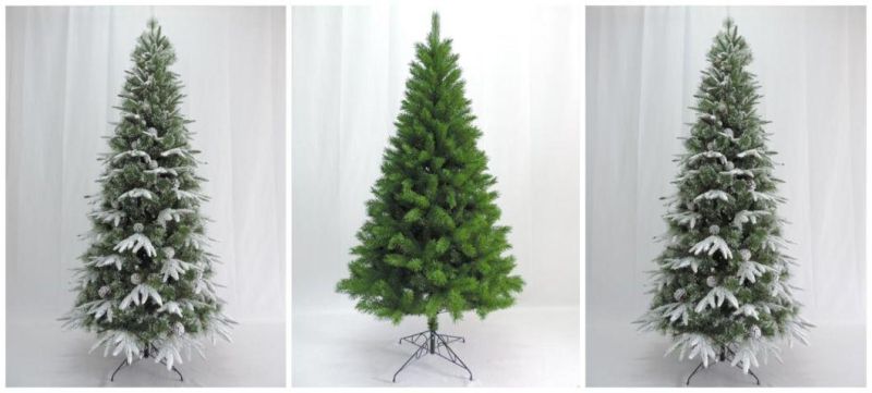 210cm Green PVC Tips Artificial Christmas Wedding Decoration Gift Tree