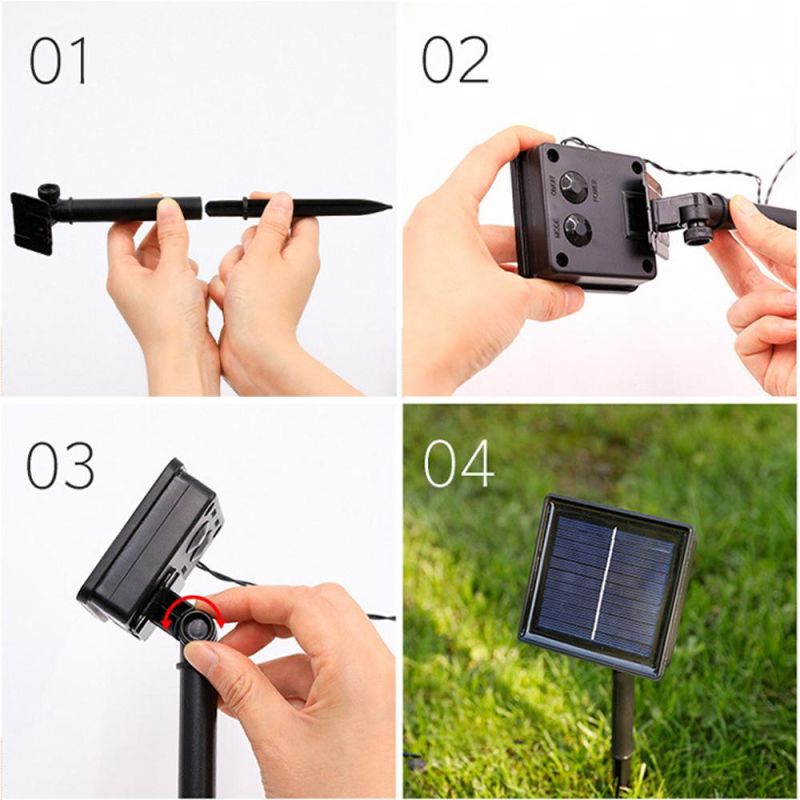 Cheap Price Wholesale Factory Direct Sale Lovey Multicolor Cherry Solar Light