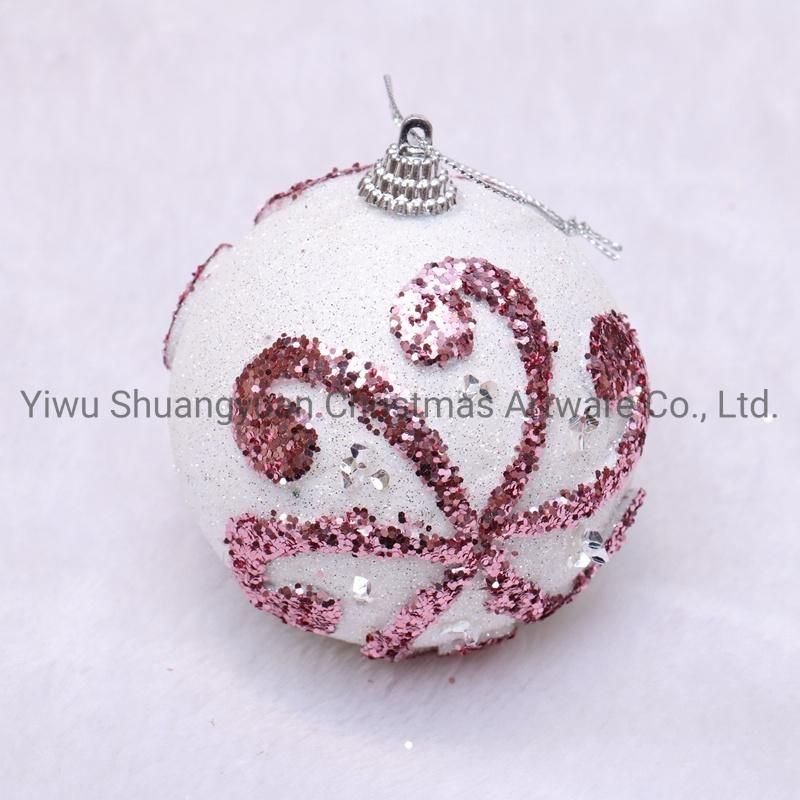 New Design High Sales Christmas Foam Flower Ball for Holiday Wedding Party Decoration Supplies Hook Ornament Craft Gifts