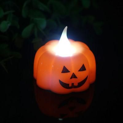 Candle Lantern Pumpkin LED Indoor Candle Lamp Halloween Party Decor