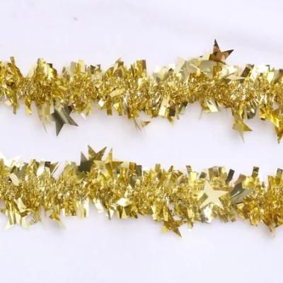 2m Tinsel Garland Merry Christmas Tree Ornaments Xmas Decoration Cristmas Decoration