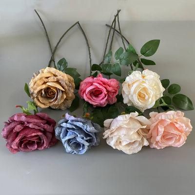 Artificial Rose Flower for Home or Wedding Decoration