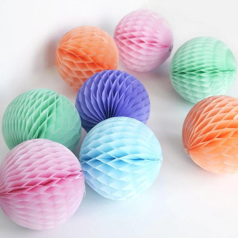 Colorful Party Festival Home Decoration Round Hanging Paper Lantern
