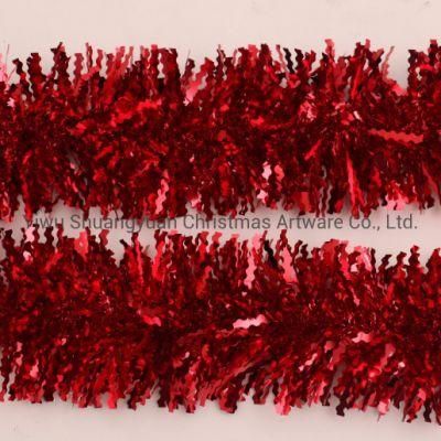 Colored Decorative Pet Christmas Tinsel Garland