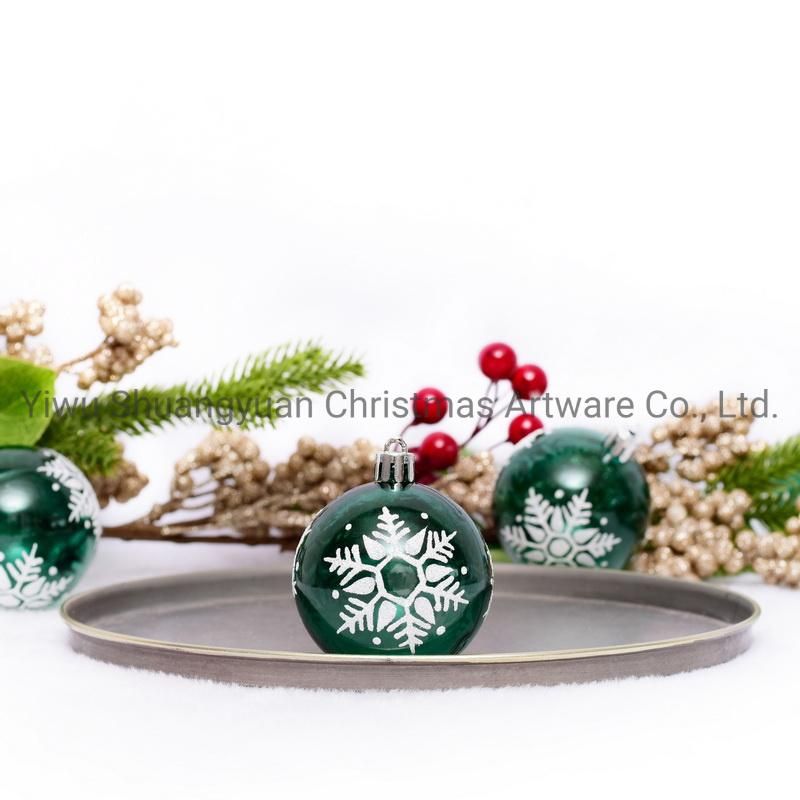 New Design Christmas Ball for Holiday Wedding Party Decoration Supplies Hook Ornament Craft Gifts