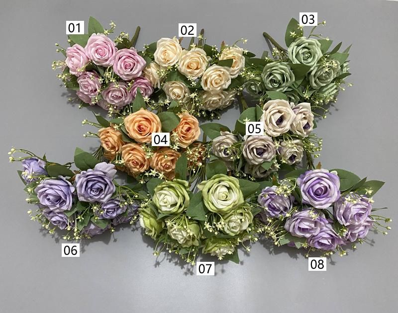 Elegent artificial Flower Bunches for Wedding Decoration