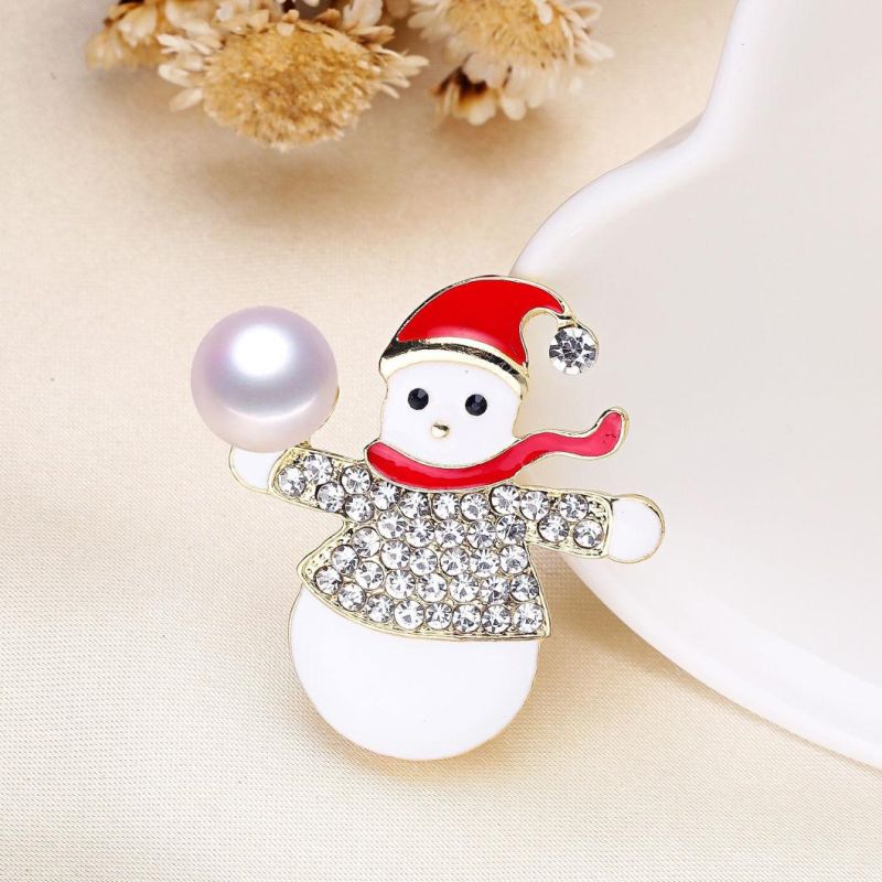 Christmas Series Brooch Lovely Santa Dripping Christmas Trend Brooch