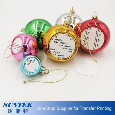 Sublimation Blank 8cm Christmas Ball