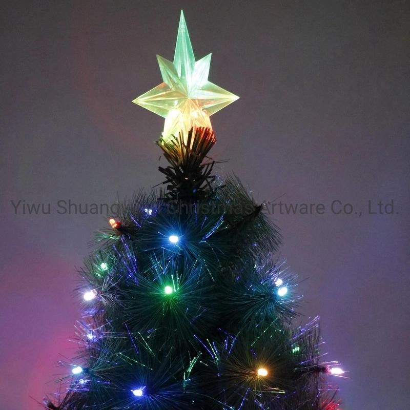 45-300cm Christmas Fiber Tree for Holiday Wedding Party Decoration Supplies Hook Ornament Craft Gifts
