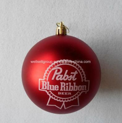 Pbr Pabst Blue Ribbon Beer Christmas Ornaments Ball