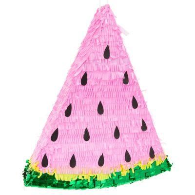 High-Quality Fruit Paper Pinata Sliced Watermelon Shapesmall Pinata, Fruit Pinata