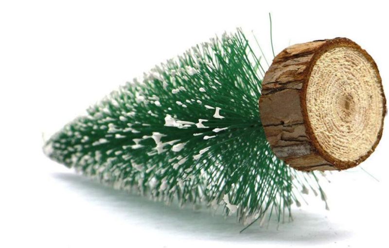 Christmas Decorations LED Light Pine Needle Mini Christmas Tree