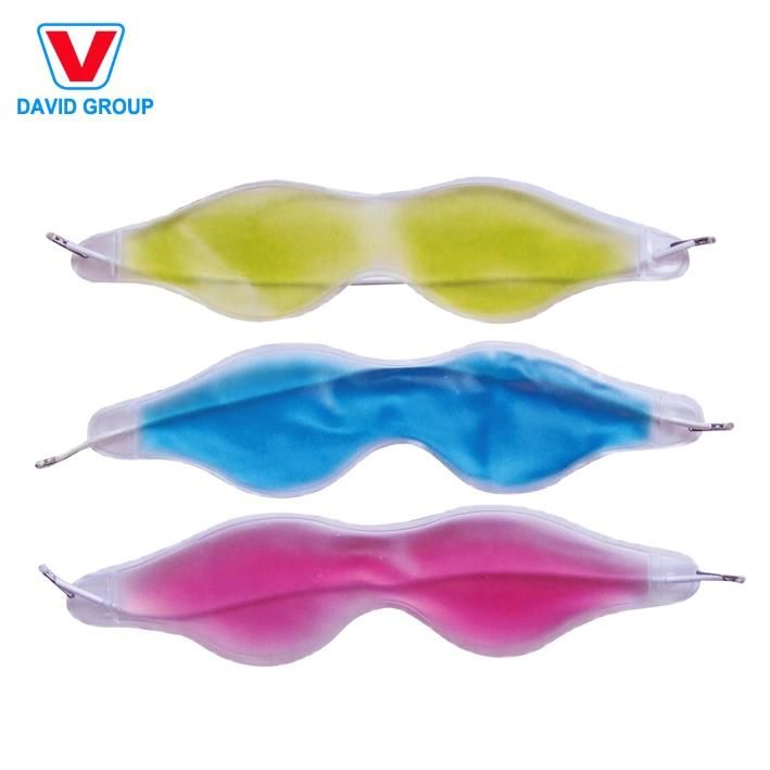 Factory Customize Eco-Friendly Hot and Cold Gel Eye Mask Reusable Relaxing Cooling Gel Bead