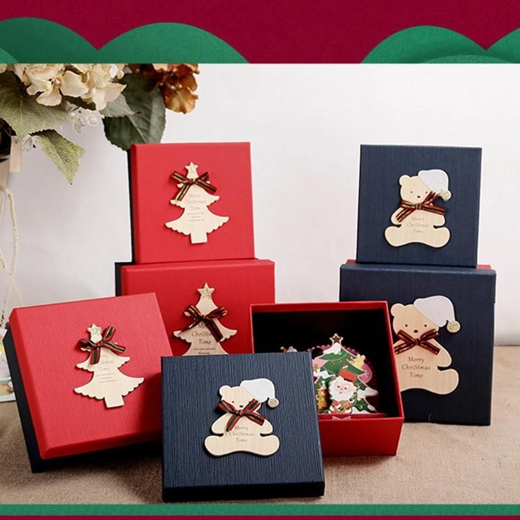Christmas Portable Gift Box Baby Paper Perfume Packaging Box