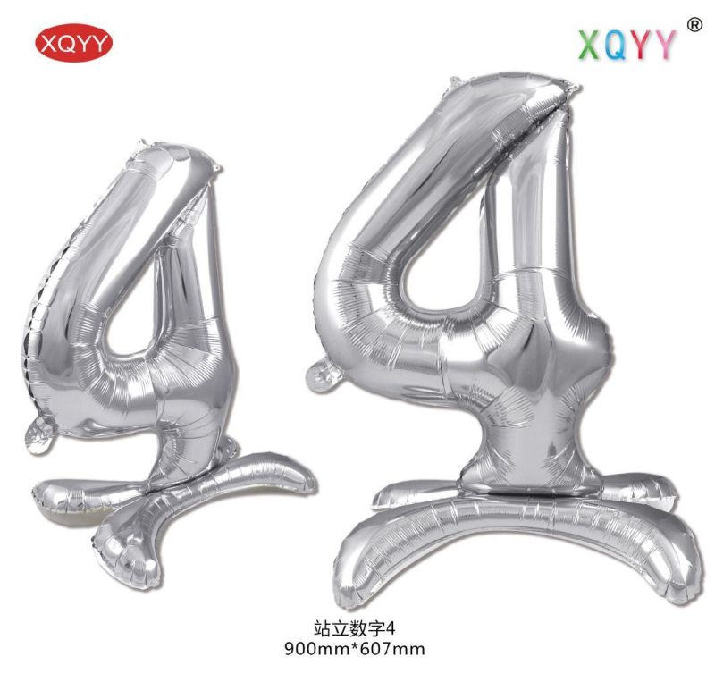 Mylar Number 32 Inch Party Decoration Foil Number Balloon