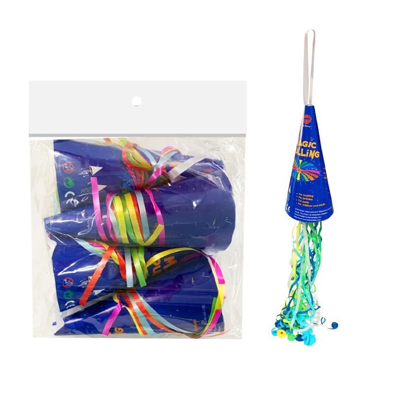 Magic Pulling-Streamer for Party and Festival, Flameproof Quality