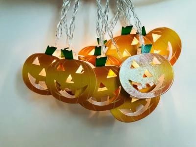 Battery Pumpkin Shaped 1.65 M LED String Lights Halloween Holiday Light