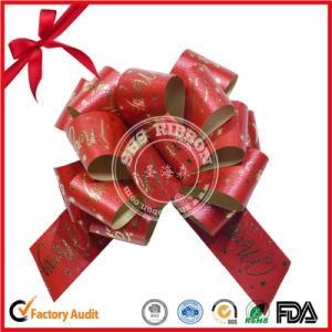 POM POM Christmas Ribbon Pull Bow Package