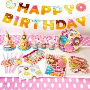 Birthday Party Decoration, Streamer, Disposable Kids Tableware