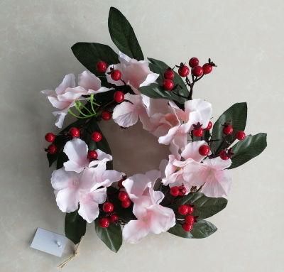 Factory Supply Artificial Christmas Wreath for Front Door