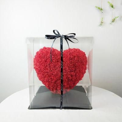 Wholesale Heart Shaped Arranged Preserved Roses Flowers