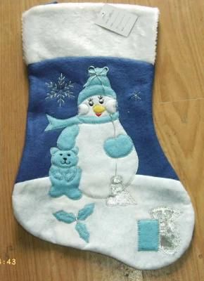 OEM Blue Christmas Santa Stockings