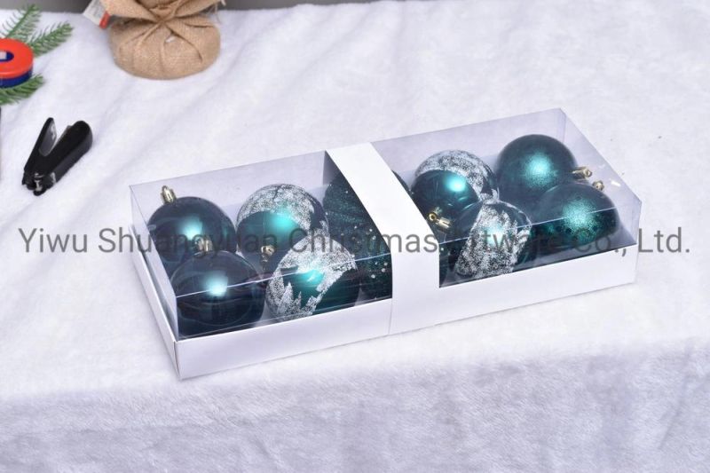 2020 New Design High Sales Christmas Ball for Holiday Wedding Party Decoration Supplies Hook Ornament Craft Gifts