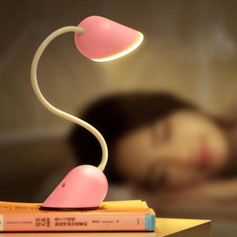 Life Heart Lock Type LED Reading Light USB Charging