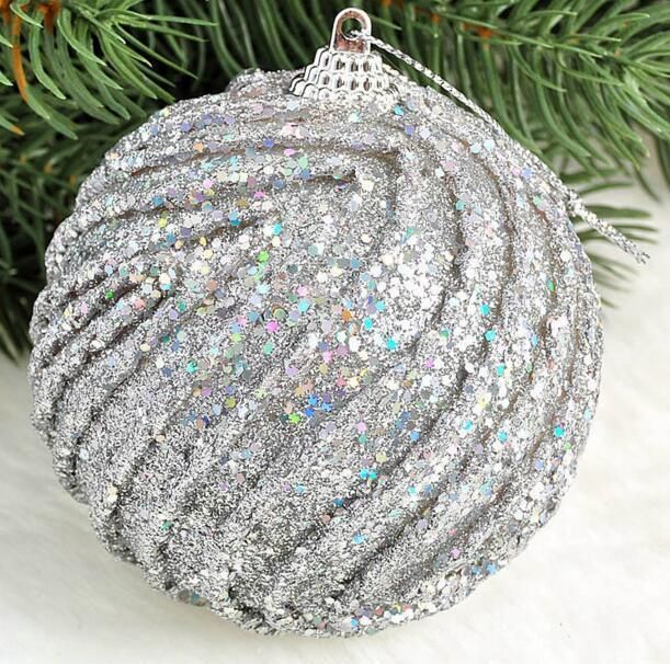 Luxury Christmas Ornaments Ball with Glisten Color
