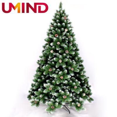 Yh1960 210cm Plastic Christmas Tree PVC Indoor Outer Christmas Decoration Tree