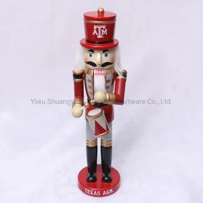 Christmas Nutcracker Decoration, High Quality Wooden Soldier Nutcracker, Wooden Knight Nutcracker