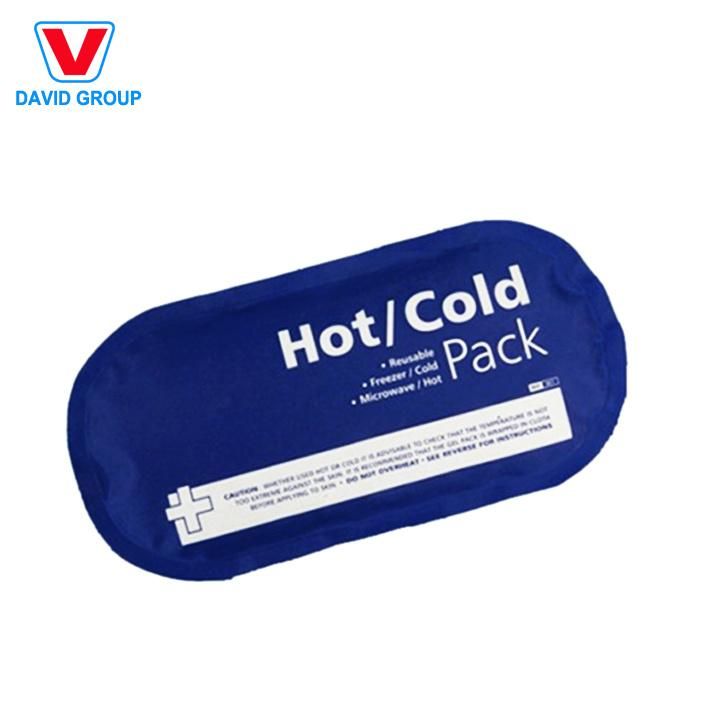 Microwavable Reusable Hot and Refrigerator Cold Compress Ice Packs with Logo