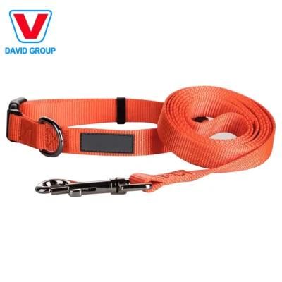 Hot Selling Nylon Pet Dog Collar with Copper Buckle