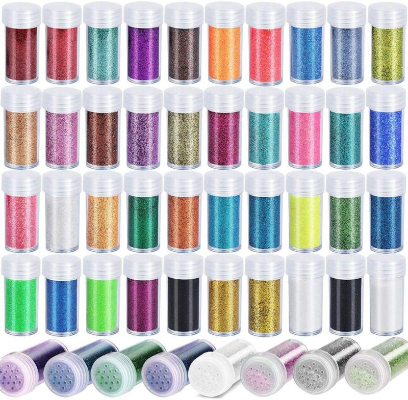 Factory Bottle Packed Color Glitter Powder