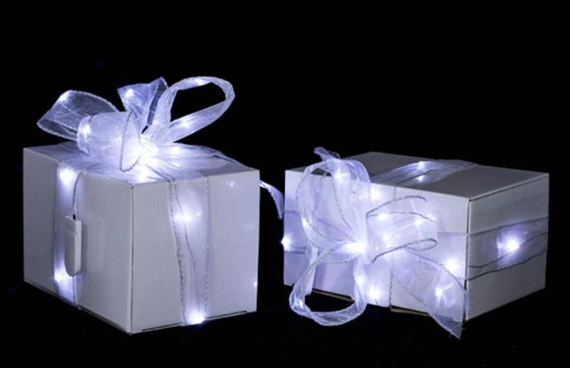 LED Ribbon Fairy String Night Lights for Holiday Party Decoration