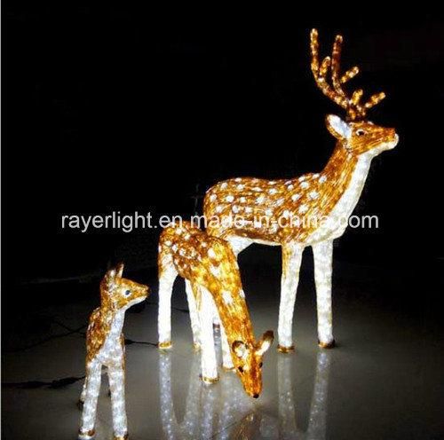 Kinder Garden Theme Park Outdoor Decoration Unicorn LED Christmas Light