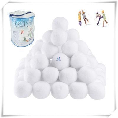 Diameter 7cm Artificial Snowball for Decoration and Indoor Fight