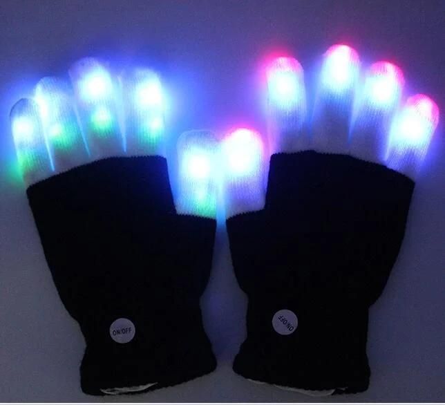 Shenzhen LED Half Light LED Magic Gloves in Stock