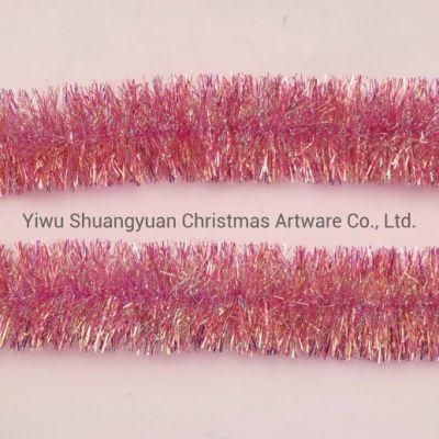Tinsel Garland, PVC Decorations, Christmas Decoration