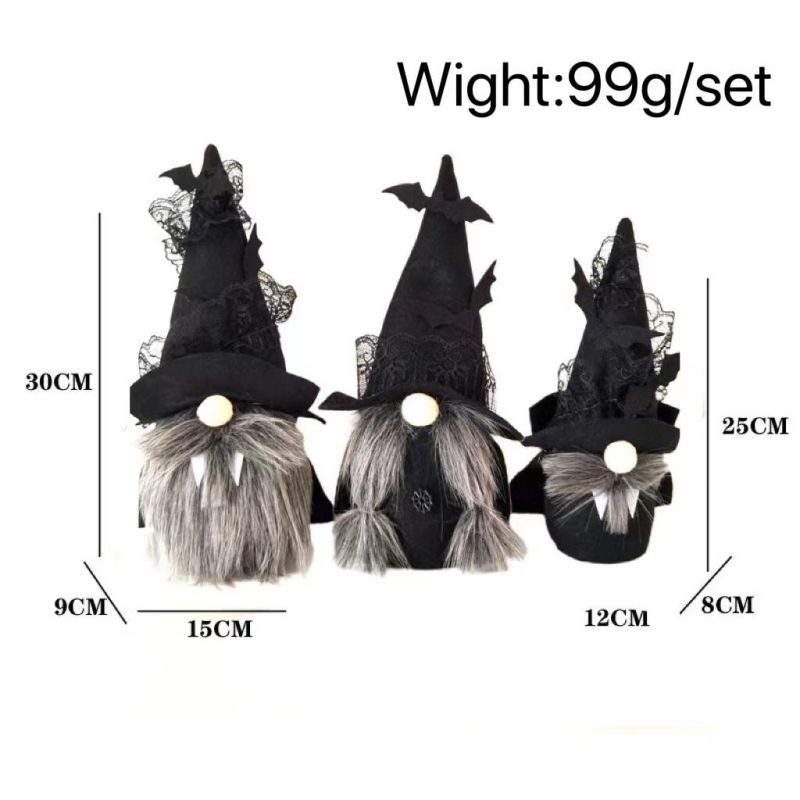 New Halloween Ornament Gnome Faceless Doll Party Scene Arrangement Decoration Halloween Products