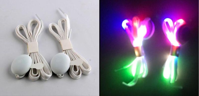 Factory Whole Sale High Quality LED Special Dancing Shoelace for Party Christmas Lighting