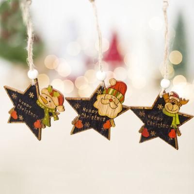Christmas Wooden Hanging Decoration for Home Decor
