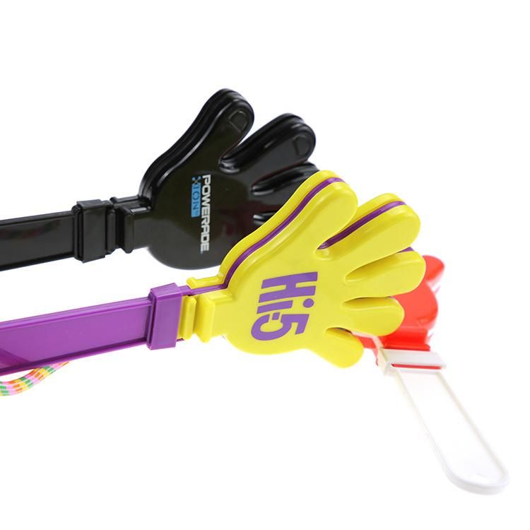 Promotion Gift Toy Game Plastic Hand Clapper for Cheering