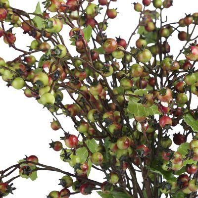 Christmas Red Berry; Christmas Artificial Plastic Berries