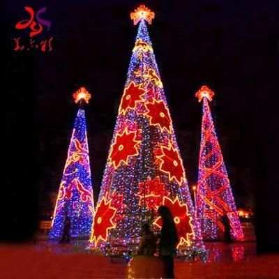 Customized Sizes LED Decorated Christmas Trees